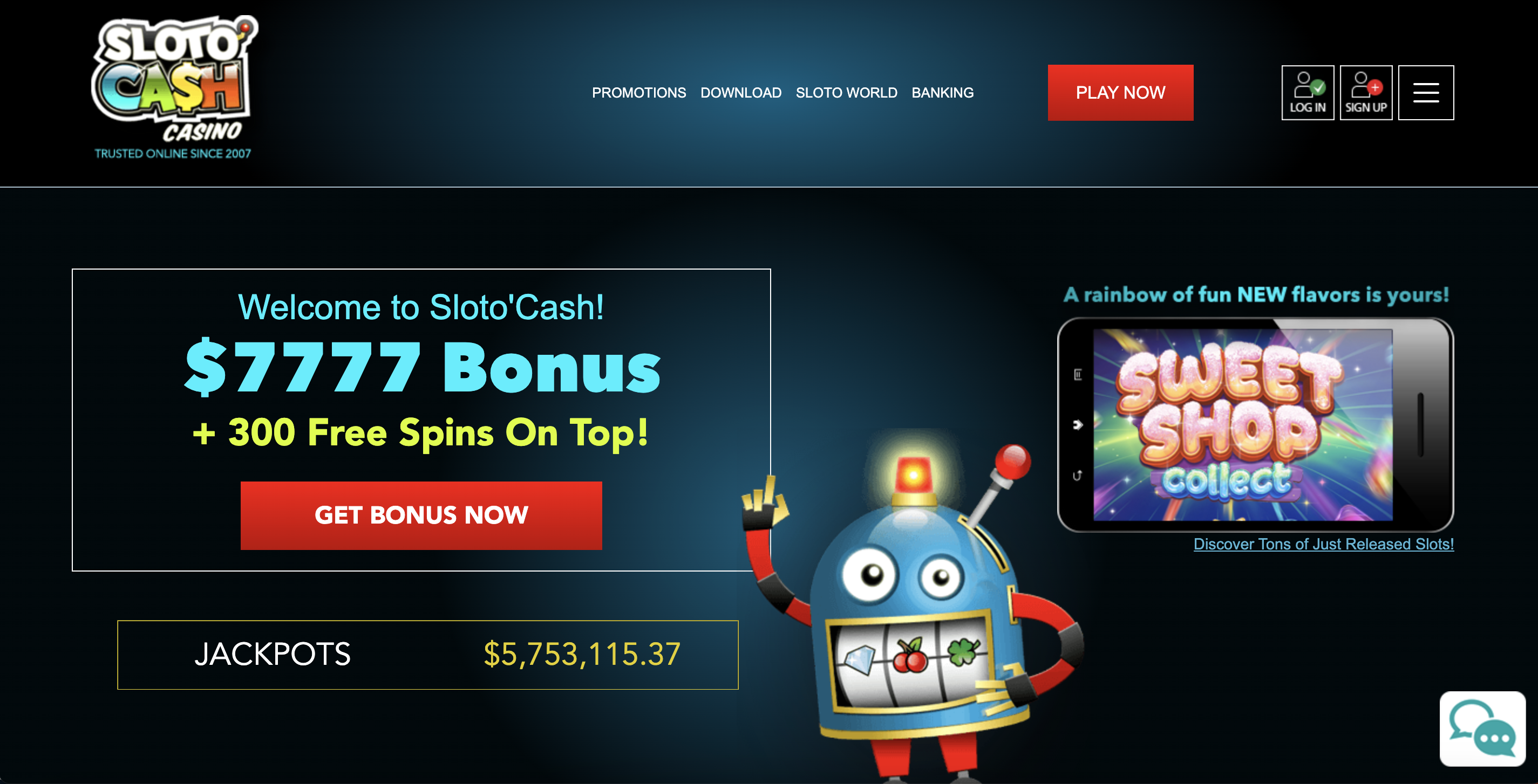 Sloto Cash Casino