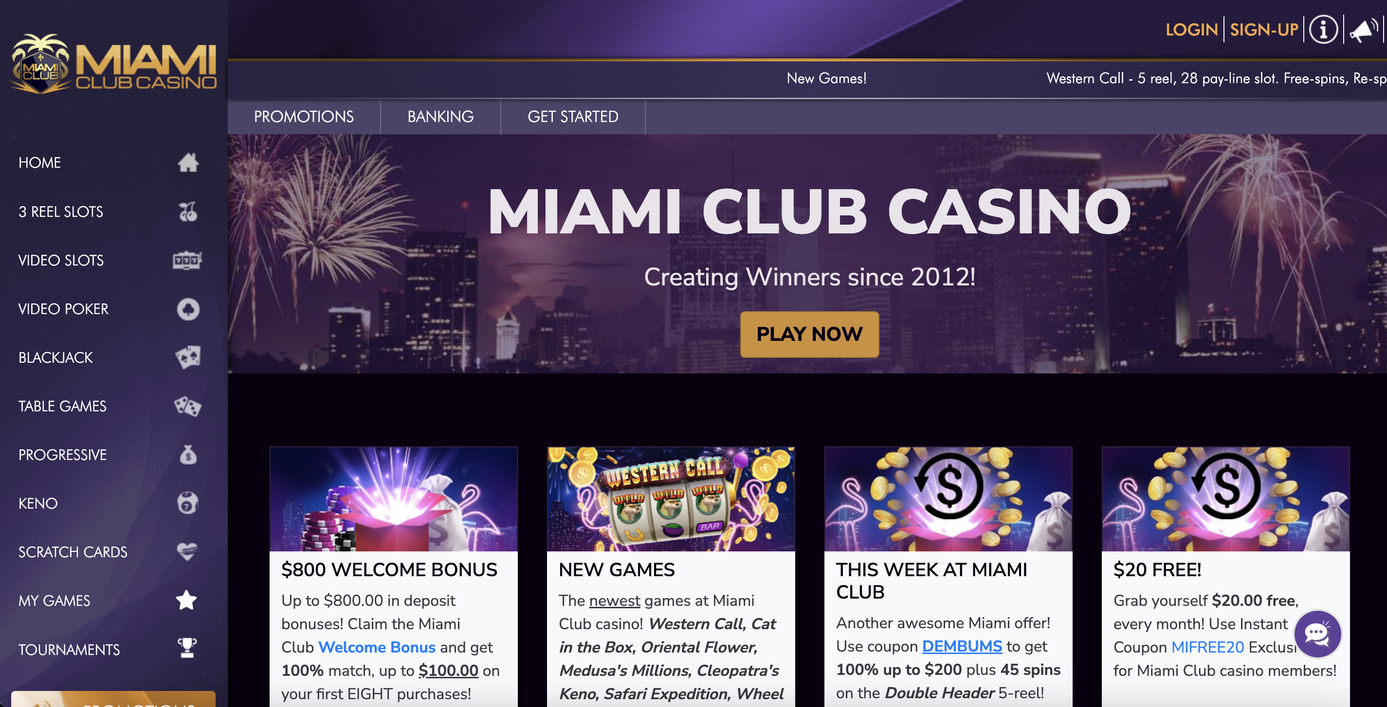 Miami Club Casino